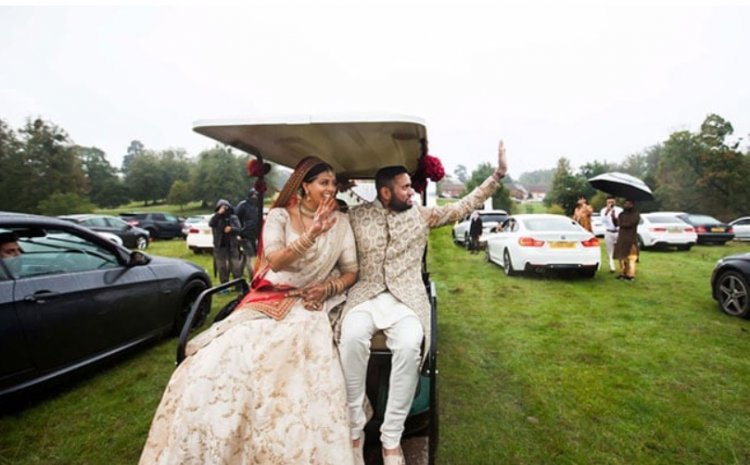 Indian-Origin Couple's Drive-In Wedding To Bypass Covid Guest Limit Rule In UK