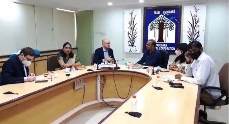 रिपब्लिक ऑफ पोलेन्ड के ध कॉन्स्युलेट जनरल डेमियन इरझाइक और वड़ोदरा महानगरपालिका के बीच एक शुभकामना बैठक का आयोजन