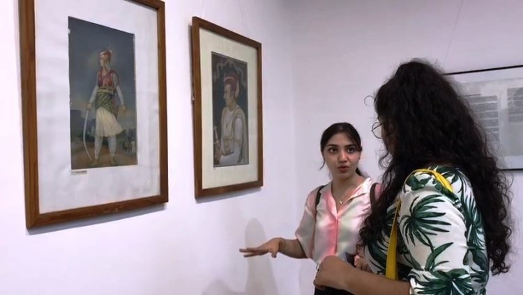 कलानगरी में कला गुरु रविशंकर रावल और सोमलाल शाह के तीन के चित्र प्रदर्शन की आज से हुई शुरुआत...