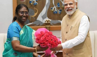 द्रौपदी मुर्मू देश की 15वीं राष्ट्रपति बनी,देश की पहली आदिवासी महिला राष्ट्रपति बनी मुर्मू
