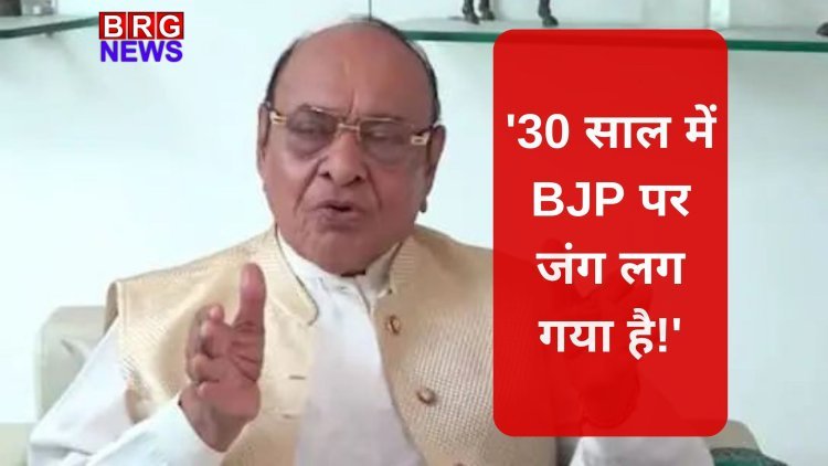 "गुजरात उपचुनाव में गरजे वाघेला: 30 साल में बीजेपी पर जंग लग गया है, अब बदलाव जरूरी!"