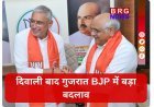 लाभ पांचम के बाद गुजरात BJP संगठन में फेरबदल!