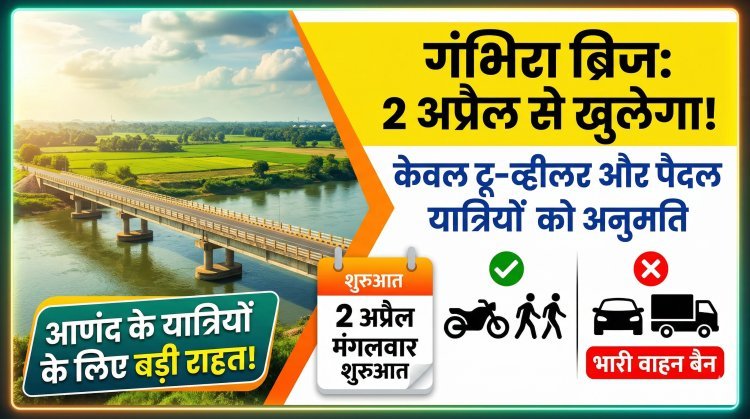 गंभिरा ब्रिज फिर से होगा शुरू: जानें किन वाहनों को मिली इजाजत?