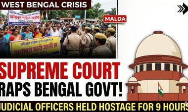 पश्चिम बंगाल में 7 इलेक्शन ऑर्ब्जवर बंधक, सुप्रीम कोर्ट नाराज:कहा- उन्हें खाना-पानी तक नहीं मिला !
