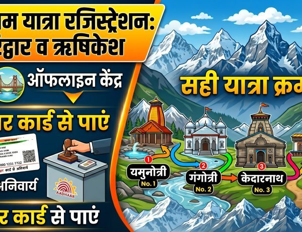 चारधाम यात्रा 2026: ऑफलाइन रजिस्ट्रेशन और रूट की पूरी जानकारी