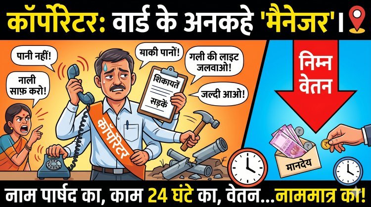 चुनावी सरगर्मियों के बिच कॉर्पोरेटर की असली चुनौतियों पर एक नज़र  !