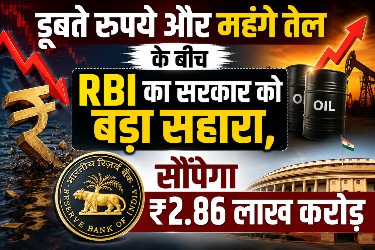 मुश्किल वक्त में मिली बड़ी संजीवनी: राजकोषीय घाटे को थामने के लिए RBI भरेगा सरकार की तिजोरी