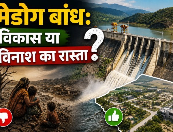 क्या मेडोग बांध भारत के लिए एक बड़ा सुरक्षा जोखिम है ?