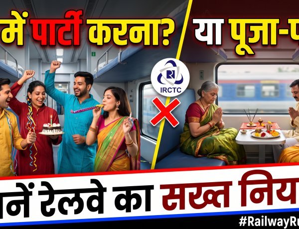 चलती ट्रेन में ‘सुहागरात’ के बाद अब पूजा-पाठ;जानिए पूरी ट्रेन या डिब्बा बुक करने का सही तरीका !